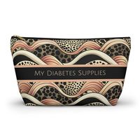 Large Diabetes Medical Pouch, Type 1, Type 2, Diabetes Medicine Bag Gift Diabetic Supply Case Storage Organization Lancets Insulin Needle by ArtByCrystalJennings on Etsy