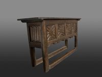 Henry VIII Tudor counter table - Marhamchurch Antiques