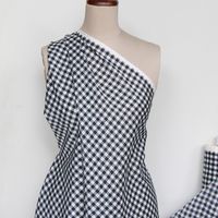 Charcoal Check Ivory Seersucker – Tessuti Fabrics - Online Fabric Store