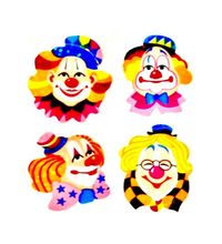 CLOWN CLOWNS Glittery Sandylion Stickers 1 Square RARE - Etsy