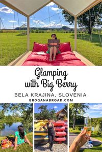 Read why you should go glamping in Slovenia with Big Berry, the best way to explore Bela Krajina in Slovenia. Big Berry, by the Kolpa River, brings a new concept to glamping – Big Berry is in fact a luxury lifestyle resort. Discover a new way to enjoy glamping in Slovenia with Big Berry, a luxury lifestyle resort with a difference. #slovenia