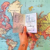 Happiness is a passport full of stamps