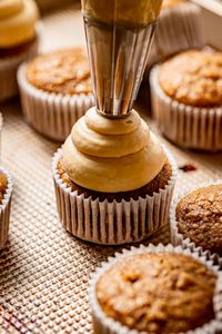 These salted caramel apple cupcakes consist of a brown butter apple cake, a luscious caramel cream cheese frosting, and a generous drizzle of salted brown butter caramel sauce! How could you say no to this combination of brown butter, salted caramel, cream cheese, and juicy apples?!