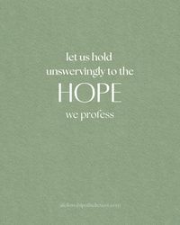 When life has you down, hold onto HOPE! And remember it's not just any ol' hope you're holding onto... It's the hope that comes from our reigning, victorious King Jesus. When you have that kind of HOPE to hold onto, you can surely make it through when it feels like you're on a life-losing-streak. Hold unswervingly to the hope you profess.   *Come to the blog to read more! Link in bio.*  #christianblog #afellowshipofbelievers #fellowship #believers #blog #christian #faith #spiritual #jesus #god #holyspirit #church #religion #scripture #bible #author #bibleverse #scriptureverse #holdontohope #losingstreak #dontgiveup #keepon #keeponkeepingon #keepgoing #fixyoureyesonjesus