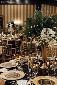 An Old Hollywood Meets Great Gatsby Wedding | ElegantWedding.ca