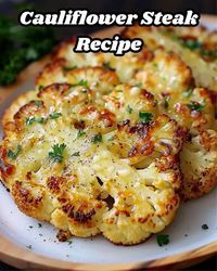 This post may contain affiliate links learn more     Indulge in the simple elegance of our Gourmet Golden Cauliflower Steaks, a dish that offers both nutritional value and delectable flavors. ... Read more