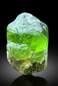 Lush Green Peridot Crystal, Olivine Peridot, Crystal Specimen, Peridot Gemstone, Peridot Crystal from Supat valley Pakistan  Crystal have good color and luster. Crystal is terminated. Weight : 61 gram Size : 47*29*27 mm Origin : Supat valley Pakistan Treatment : None Express Shipping. PR04/3 video :  peridot crystal, green peridot, peridot specimen, raw mineral, ludwigite inclusions, peridot gemstone, fine mineral, crystal healing, natural crystals, peridot rough, green peridot, crystal specimen