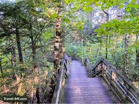 See the Breathtaking Cut River Bridge Roadside Park in Michigan's Upper Peninsula #michiganupperpeninsula #michigan #upperpeninsula #bridges #michiganupperpeninsulathingstodo #michiganupperpeninsulatravel