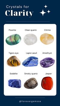 Shop our range of crystals for clarity