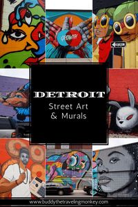 Detroit's street art scene is on the rise & one of the best places in the city to view pieces done by local & international muralists is Eastern Market. via @BuddyTTMonkey