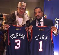 Allen Iverson & Ice Cube