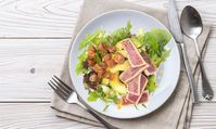 Ahi Salad with Citrus Dressing