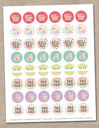 Bill and Pay Day Printable Planner Stickers - Instant Download PDF for Calenders Planners Home Management