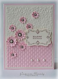 Stampin' Up! Birthday  by Georgeann Manning at 'Me' Time