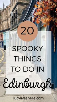 Want to know the best spooky things to do in Edinburgh? Interested in finding out more about the haunted history of the Scottish capital? Then check out my guide to all of the best spooky things to do in Edinburgh, from ghost walks, underground vaults, creepy graveyards, pubs, clubs, and the amazing fire festival that you definitely shouldn't miss! #Edinburgh #halloween #ghosttour #scotland