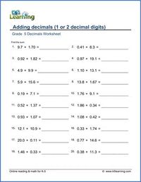 grade 5 decimals worksheet. There are any references about grade 5 decimals worksheet in agnesray.my.id, you can look below. I hope this article about grade 5 decimals worksheet can be useful for you. Please remember that this article is for reference purposes only. #grade #5 #decimals #worksheet