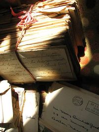 Sadly, a lost art... Beautiful old Letters: photo by Lari Washburn.