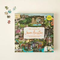 The World of Jane Austen Puzzle | Puzzles | Uncommon Goods