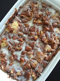 two happy bellies.: apple fritter cake.