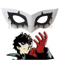 Persona 5 P5 Joker Cosplay Mask Prop Accessories Halloween Headwear Adjustable