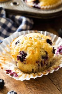 Small Batch Blueberry Muffins - Homemade In The Kitchen