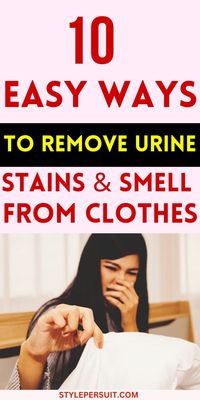 Getting urine stains and urine smell out of clothes,mattress, carpet or your couch is not a simple task but with the right method and tools, it can take just few minutes. Learn how to get urine stains and smell out of clothes, carpet , mattress, and...