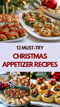 Bring festive flavors to your holiday table with these must-try Christmas appetizer recipes. From savory bites to crowd-pleasing finger foods, these appetizers are perfect for setting the stage for a memorable feast. Get inspired with easy-to-make, delicious ideas that everyone will love. Start planning your holiday menu now with these essential Christmas appetizers that are guaranteed to impress. Make your holiday gathering unforgettable by exploring these recipes today.