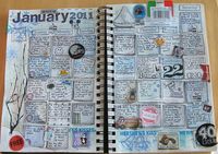 Calendar journaling - if only I could keep up with something like this!