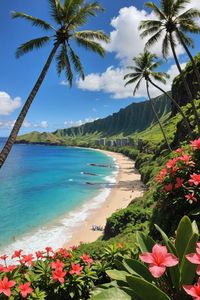 🌺 Ultimate guide to planning your dream vacation in Hawaii 🌴 - Discover how to choose the best Hawaiian island, plan your flights, and find the perfect accommodation for an unforgettable trip to the beautiful islands of Hawaii with sparkling waters, stunning sand beaches, waterfalls, and volcanoes.