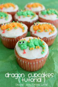 My little boy had his 4th birthday earlier this month.  I usually let him pick what he wants his cake decorated as.  This year, the request was for dragons.  I don’t know where he came up with that one.  He does watch Jane & The Dragon occasionally on qubo, but not that frequently.  (Sure little …