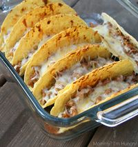 Oven Tacos (love these. My husband's "favorite taco ever". Made them exactly as written, and will do so many times over in the future.)