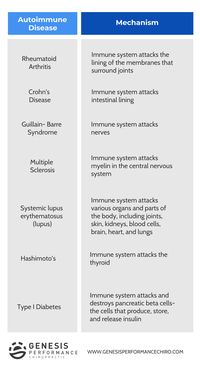 What is Autoimmunity? — Genesis Performance Chiropractic of Elverson, PA