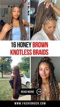 Achieve effortless elegance with honey brown knotless braids this New Year. These protective styles are lightweight, versatile, and trendy, making them a go-to choice. Honey brown braids add warmth and depth to your look, perfect for starting the year with confidence. Discover the beauty of braids!
#HoneyBrownBraids #KnotlessBraids #ChicStyles #NewYearTrends #ProtectiveHairstyles