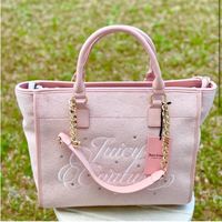 Juicy Couture Beach Tote In Light Pink