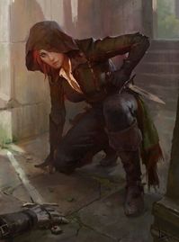 female assassin / rogue DnD character inspiration