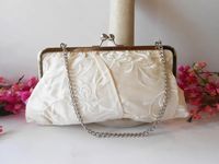 Vintage White Wedding Purse, White Clutch Bag, Purse for Wedding, Bridal Handbag EB-0333 - Etsy