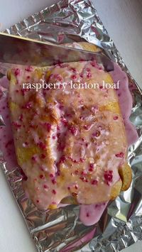 Raspberry Lemon Loaf - by Viviane Eldarazi