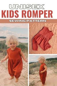 Unisex Kids Romper Sewing Pattern (Newborn to 5/6 Years) - Modern & Minimal PDF Pattern - KnittingForKids#HandmadeChildrensClothes#DIYKidsFashion#KnitwearForKids#KidsKnitFashion#KnittingPatternsForKids#KnittedKidsWear#ChildrensKnitwear#KidsFashionKnits#KnitForLittleOnes#KnittingToys #DIYToys #HandmadeToys #KnitToys #ToyKnitting #CraftyToys #KnittedToys #ToyMaking #KnitCrafts #ToyKnitters#KnittingToys #DIYToys #HandmadeToys #KnitToys #ToyKnitting #CraftyToys #KnittedToys #ToyMaking #KnitCrafts #ToyKnitters