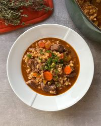 Beef Barley Soup