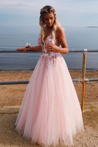 Pink v neck tulle lace long prom dress, pink tulle evening dress Size: US 2, US 4, US 6, US 8, US 10, US 12, US 14, US, 16 US2 Bust(inch)32 1/2 Waist(inch)25 1/2 Hips(inch)35 3/4 Shoulder to Floor(inch)58US4 Bust(inch)33 1/2 Waist(inch)26 1/2 Hips(inch)36 3/4 Shoulder to Floor(inch)58US6 Bust(inch)34 1/2 Waist(inch)27 1/2 Hips(inch)37 3/4 Shoulder to Floor(inch)59US8 Bust(inch)35 1/2 Waist(inch)28 1/2 Hips(inch)38 3/4 Shoulder to Floor(inch)59US10 Bust(inch)36 1/2 Waist(inch)29 1/2 Hips(inch)39