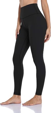 Amazon.com: HeyNuts Workout Pro Full Length Yoga Leggings for Tall Women, Tummy Control Compression Athletic Yoga Pants 28'' Black M(8/10) : Clothing, Shoes & Jewelry