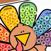 Megan Morris on Instagram: "Happy ✨FRIDAY FREEBIE✨! Grab a box of Froot Loops (or pom-poms, beads, dyed pasta, etc.) and sort colors onto colorful turkey feathers! This sorting activity works on color identification, classification, fine motor skills, and can be stepped up by counting, comparing, adding, and so much more.⁣⁣ ⁣⁣⁣ Get this freebie by joining my email list. When you sign up, you’ll receive a weekly email full of tips, tricks, and even more freebies just like this one! ⁣ ⁣ Sign up using the link in my bio or I can send the link straight to your messages 💌⁣⁣ ⁣⁣⁣ Regular subscribers will get this in your Sunday email 😘⁣⁣⁣ ⁣ Thanks for being here, friends!"