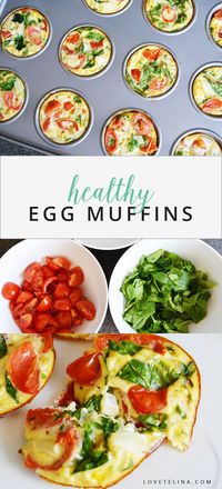 Breakfast is the most important meal of the day, so fueling up with something healthy and nutritious is ideal. Today, I’m sharing a breakfast recipe that is just that. These healthy egg muffins are loaded with veggies, high in protein and easy to make. Oh, and they’re tasty too!