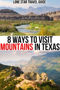 Did you know that there are several mountain ranges in Texas? Here's where to find them, plus how to access them! mountains in texas | texas mountains | texas mountain ranges | mountains in tx | chisos mountains texas | best places to visit in west texas | tx mountain guide | hiking in texas | mountain hikes in texas | highest peak in texas | mountain climbing in texas