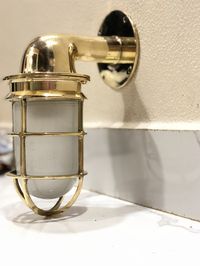 Nautical Marine New Solid Brass Wall Swan Passageway Ship Light With White Glass