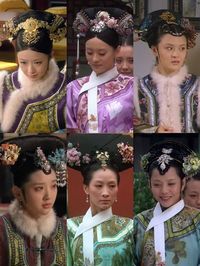 古装heaven — Qing dynasty hairstyles (2)