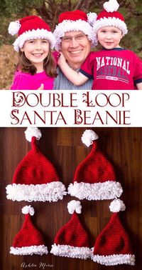 Bearded Santa Beanie Crochet Pattern