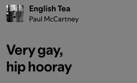 Paul mccartney… wheh i get you