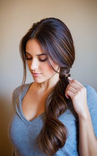 Achieve a sleek and polished appearance with these side ponytail hairstyles! Ideal for both work and play, these side ponytails exude sophistication and style. Check out our favorite ponytail ideas for a refined look.