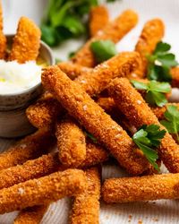 Haloumi fries | RecipeTin Eats